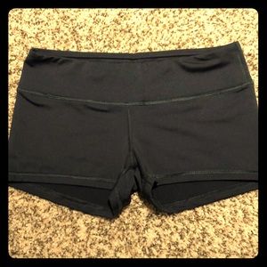Dark Forest Green Fleo Shorts Medium